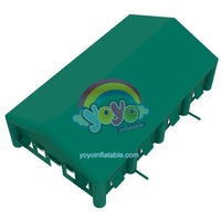 Tente gonflable d'urgence pour abri de secours en cas de catastrophe-Logement temporaire à gonflage instantané avec isolation thermique