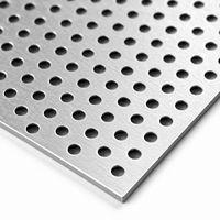 Plaque perforée en aluminium LINSHENG de 2,0 mm, anodisée, pour support de montage de module d'affichage LED