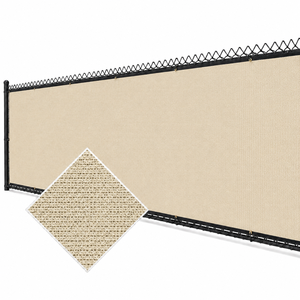 Schermo per Recinzione Privacy in HDPE Beige 1 m X 10 m, Resistente ai Raggi UV, <span class=keywords><strong>Rete</strong></span> per Esterni per Cortile, Giardino, Patio e Balcone - Product Image 1