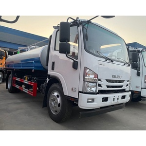 Camión de Succión de Aguas Residuales y Fecales con Vacío ISUZU KV100 de Japón, Camión Cisterna de 5000L - Product Image 5