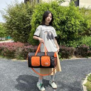 Sac de sport pliable multifonctionnel léger et de grande capacité pour le week-end, idéal pour les voyages et la salle de sport, pour hommes et femmes - Product Image 5