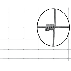 Système de clôture électrique 10cm cadre en métal filet de bétail 50m bétail Animal jardin clôture maille 6ft treillis pour fermes jardins - Product Image 5