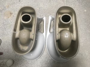 WC a due pezzi in ceramica bianca stile moderno per hotel, con scarico a parete e doppio flusso, prodotto a Chaozhou - Product Image 5