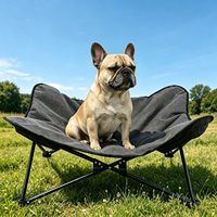 Individuell Bedrucktes Erhöhtes Hundebett Wasserdichtes Faltbares Outdoor-Haustierbett für Hunde und Katzen
