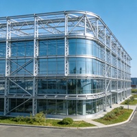 Poutres en acier de grande taille de haute qualité, structure en acier préfabriquée pour entrepôt, construction en acier moderne, maison en acier