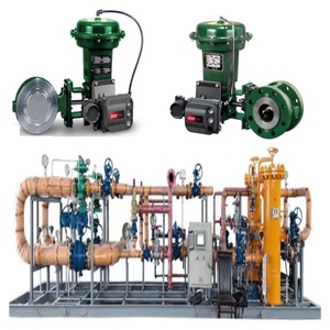 Válvula de Control de Gas de Alta Presión Fisher 8560, Actuador 1052, Posicionador DVC2000/DVC6000/DVC6200, Válvula Reductora de Presión 67CFR-225, OEM Carbon - Product Image 1