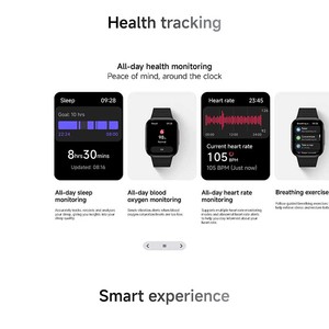 Reloj REDMI 6 Lite 41-43mm con Pantalla Táctil AMOLED, GPS, Monitor de Actividad Física, Correa de Silicona Unisex, Resistente al Agua IPX8 - Product Image 2