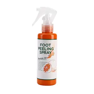 Foot Peeling Spray Orange Oil Foot Peeling Spray That Remove Dead Skin, Exfoliating Peeling & Calluses on Feet