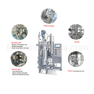 Sistema de Biorreactor Encamisado de 1000L y 2000L, Equipo Anaeróbico para Cultivo de Tejidos, Microbiología y Biorreactor Bacteriano - Product Image 2
