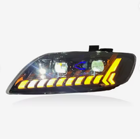 Phare avant pour Audi Q7 2006 - 2015, projecteur laser LED, feux de jour modifiés, assemblage plug and play