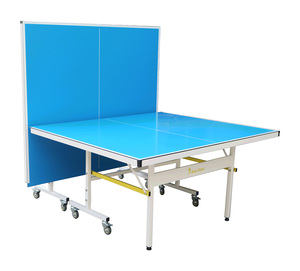 <span class=keywords><strong>Table</strong></span> <span class=keywords><strong>de</strong></span> <span class=keywords><strong>ping</strong></span>-<span class=keywords><strong>pong</strong></span> pliable robuste avec cadre métallique durable, plateau imperméable et roues, pour entraînement et compétition <span class=keywords><strong>en</strong></span> intérieur et <span class=keywords><strong>en</strong></span> extérieur - Product Image 2