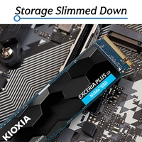 قرص صلب داخلي EXCERIA PLUS G3 M.2 NVMe SSD بسعة 1 تيرابايت/2 تيرابايت، PCIe Gen4، سرعة قراءة 5000 ميجابايت/ثانية وكتابة 3900 ميجابايت/ثانية، جديد مع العبوة