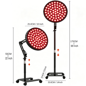 Panneau de luminothérapie rouge haute luminosité avec support LED 630nm 660nm 810nm 830nm 850nm pour la gestion de la santé du corps et du visage - Product Image 6