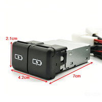 Double chargeur USB Type C QC3.0 pour voiture, prise de charge originale pour tableau de bord, compatible avec Toyota Camry Avalon Highlander RAV4 Corolla Levin