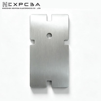Fabricant de circuits imprimés sur substrat en aluminium MCPCB, usine HAL, sans plomb, conforme à la norme ROHS, carte de qualité