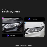 Feux de voiture pour Nissan Rogue X-Trail, projecteur de phare, lentille, 2015-2021, signal dynamique, phare avant, phares LED, DRL, automatique