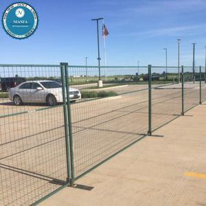 Vente flash à la Foire de Canton, vente en gros au Canada, panneaux de clôture de sécurité Heras / clôture temporaire en acier à mailles métalliques portable - Product Image 4