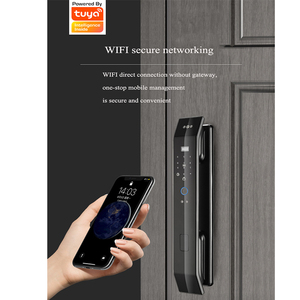 Tuya video cuộc gọi kỹ thuật số ngón tay thông minh khóa hoàn toàn tự động khóa cửa thông minh 3D mặt vân tay keyles - Product Image 5