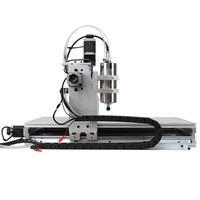 China Mini 3 Axis CNC 6040 Hobby Desktop CNC Router Graveur Machine voor Hout Acryl Messing Aluminium Carving Frezen