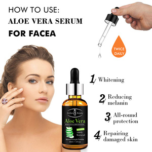 Esencia Facial de <span class=keywords><strong>Aloe</strong></span> Vera, Hidratante, Control de Grasa, Reduce Marcas de Acné, Repara la Melanina, Cuidado de la Piel, Esencia <span class=keywords><strong>100</strong></span>% Natural - Product Image 5