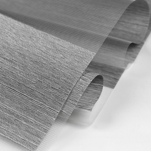 Tende a Rullo Zebrate su Misura, Tessuto Disponibile in Vari Colori, Larghezza e Lunghezza Personalizzabili, Filtraggio della Luce per Finestre alla Francese - Product Image 5