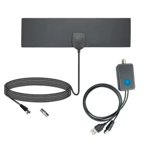 ТВ UHF Антенна-лучшая комнатная цифровая ТВ антенна с усилителем в антенне smart TV