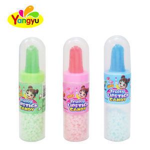 Vente chaude rouge à lèvres fruité <span class=keywords><strong>poudre</strong></span> aigre sucettes de bonbons - Product Image 2