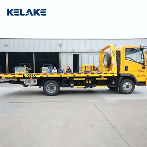 HOWO New Energy Wrecker Tow <b>Truck</b> 8T Road Recovery Vehicle <b>Flatbed</b> Tilt for Car & Light <b>Truck</b> Rescue| High Efficiency Durable Qu - Product Image 2