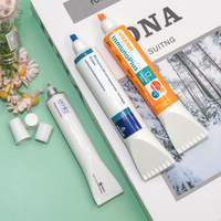 Stylo surligneur en forme de dentifrice, motif personnalisé fluorescent, multicolore, design fantaisie, pour promotion, bureau, école