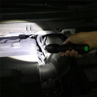 Lampe torche LED T6 à zoom haute luminosité, rechargeable, puissante, 5 modes, lampe torche tactique de poche 18650, lampe de chasse