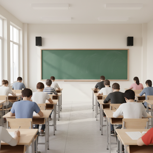 Thinuna IP-15WSBT-BS Solusi Audio Ruang Ujian Speaker Dinding Jaringan IP Multifungsi dengan Cadangan & Mikrofon Pengajaran Nirkabel 20M - Product Image 5