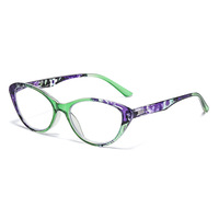Nouvelles lunettes de lecture carrées anti-lumière bleue pour femmes, lunettes de vue tendance et élégantes pour presbytes