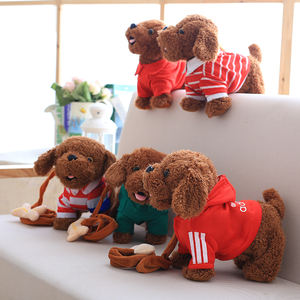 Goed Verkopende Kwispelende Staarten Elektrische Hond Pluche Lopen En Blaffen En Knikken Elektrisch Puppykinderspeelgoed - Product Image 2