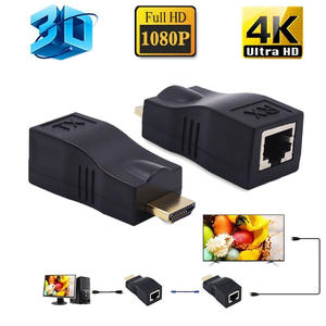 Haute Vitesse OEM <span class=keywords><strong>4K</strong></span> <span class=keywords><strong>HDMI</strong></span> Extender <span class=keywords><strong>HDMI</strong></span> à <span class=keywords><strong>RJ45</strong></span> <span class=keywords><strong>Convertisseur</strong></span> pour HDTV HDPC PS4 STB - Product Image 4