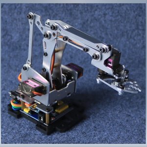 Kit de Brazo Robótico DIY 24F con Pinza, Mano Mecánica Programable con Arduino, Juguete Educativo STEM para Niños, Codificación K11 - Product Image 1