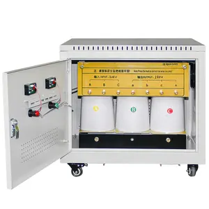 5KVA 10KVA 15kVA 20kva 3 giai đoạn bước lên bước xuống biến áp 600V 480V 440V 400V 380V 220V 208V với bao vây