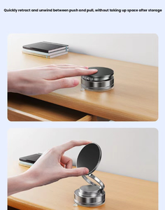 Soporte Magnético para Teléfono de Coche, Ajustable 360°, con Succión al Vacío, para Superficies Lisas, Gimnasio - Product Image 6