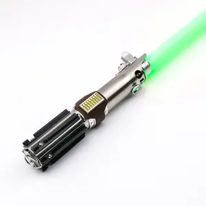 Dupengda Luke Skywalker EP9 LED นีโอพิกเซลไลท์เซเบอร์ดวลซูเปอร์ RGB สวิงเรียบดาบโลหะเลเซอร์
