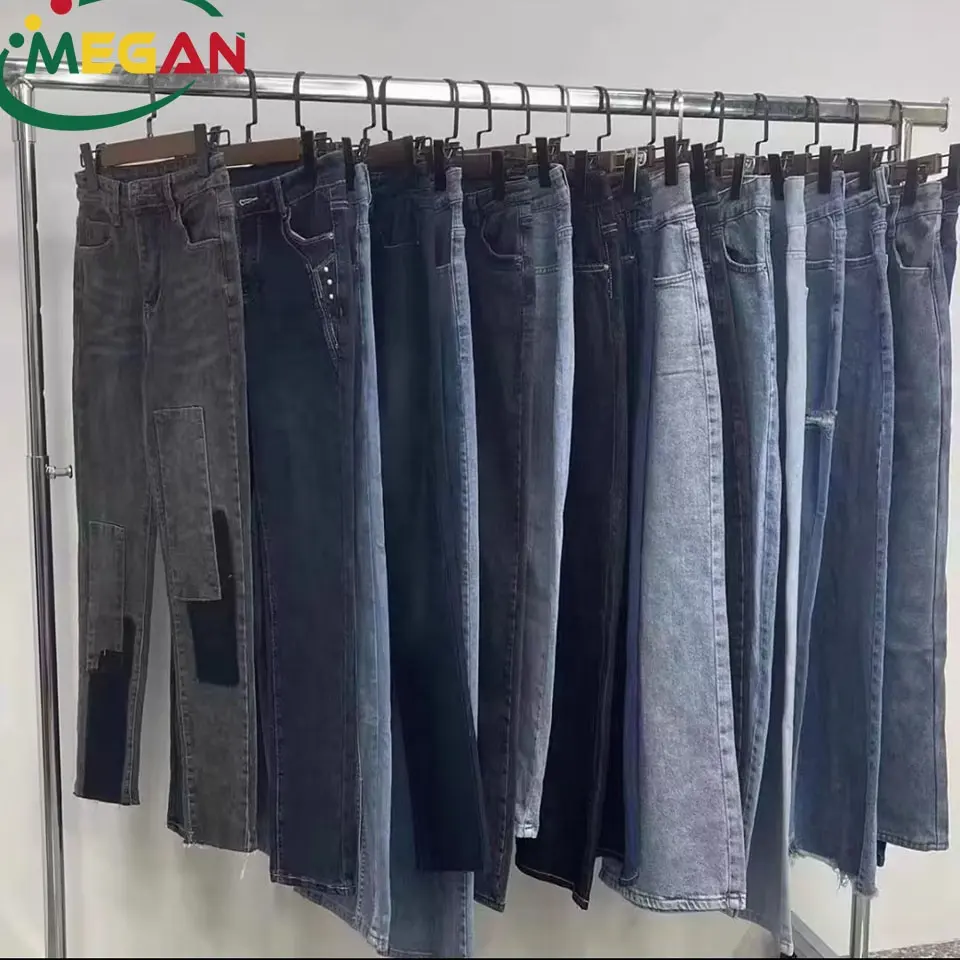 Megan Singapore fornitori all'ingrosso Mix di abbigliamento usato balle donna Cargo pantaloni usati