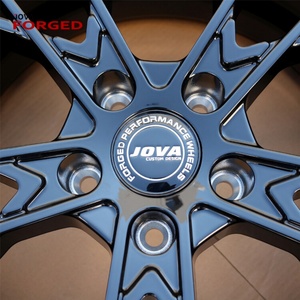 Jantes en alliage forgé noir brillant pleine taille 16-26 pouces 20 pouces pour toutes les voitures 2 pièces multi-rayons pour Chevrolet Orlando Optra Cruze Camaro - Product Image 4