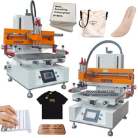 Machine d'impression sérigraphique semi-automatique monocouleur 30*50 pour gobelets en plastique, sacs en papier, logo, équipement d'impression