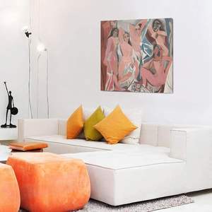 Dora Maar personnalisé <span class=keywords><strong>Picasso</strong></span> Portrait peintures sur toile et arts muraux peinture célèbre décor à la maison salon affiche - Product Image 5