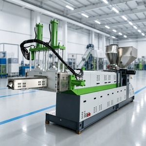 Granulateur de recyclage de films LDPE PS PP PE ABS, machine de pelletisation plastique à deux étages, prix usine automatique - Product Image 1