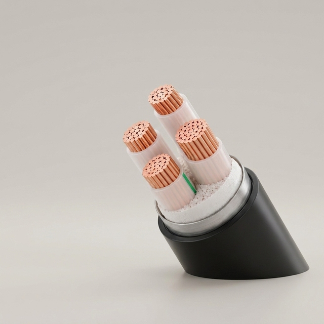 Wholesale Industrial Construction High Voltage XLPE Copper Power Cable 35kV Flame Retardant IEC 60332-3 for Power Grid Projects