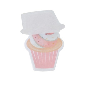 Gf Nhà Máy Bán Buôn Khuyến Mãi Trở Lại Trường Học Tự Dính Miếng Đệm Ghi Nhớ Tùy Chỉnh In Đáng Yêu Bánh Hình Dạng Ghi Chú Dính Thiết Lập - Product Image 4