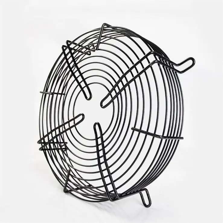 Fan Parts High Quality Adjustable Iron Wire Mesh Black Front Rear Guard Fan Grill