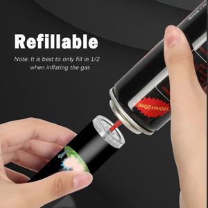 TECHNO Vente en gros Briquet torche portable à flamme bleue puissant OEM ODM avec logo personnalisé rechargeable à gaz de luxe pour ciagar - Product Image 3