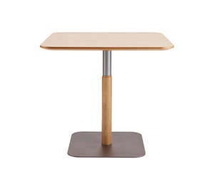 โต๊ะไม้สไตล์โมเดิร์นทรงสี่เหลี่ยมจัตุรัส รุ่นเฉิงหลง [707777789087] สำหรับร้านกาแฟ ร้านชานม ร้านอาหารจีน และโรงแรม - Product Image 4