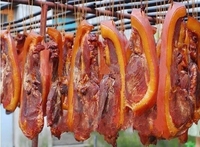 Fumoir Commercial Automatique en Acier Inoxydable Petit Four à Fumer la Viande pour Saucisses et Aliments Bois Chauffé