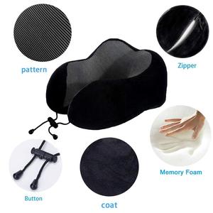 หมอนเมมโมรี่โฟมรูปตัวยูสำหรับเดินทางหมอนรองคอแบบออกแบบได้ตามต้องการ - Product Image 1